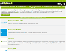 Tablet Screenshot of portalsaas.com
